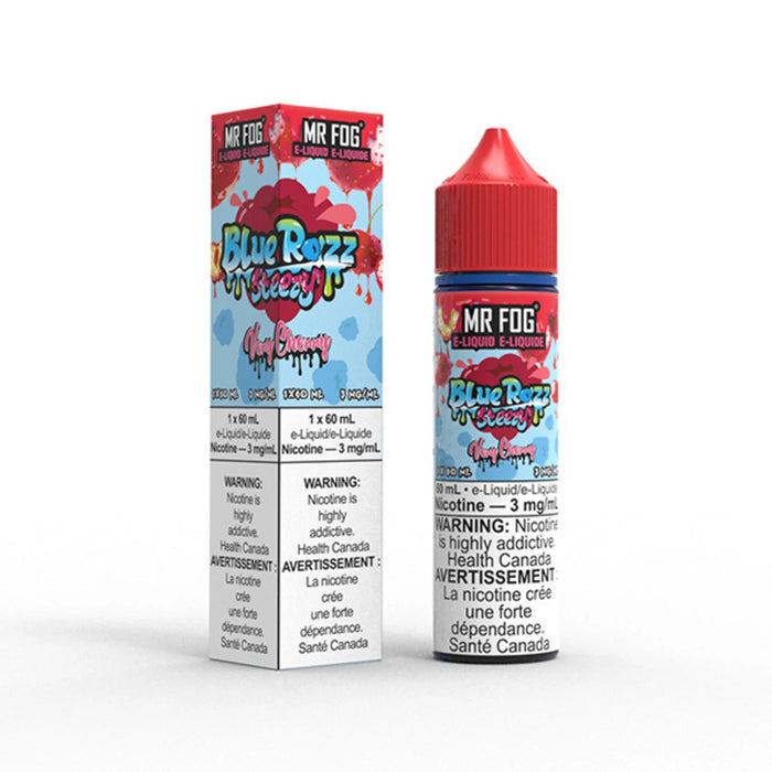 Mr Fog E-liquid Blue Razz Steezy Very Cherry