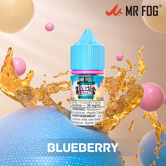Mr Fog E liquid Salt 30ML Magic Cotton Blueberry