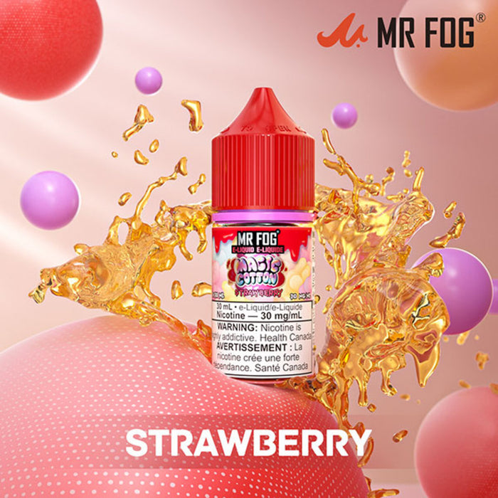 Mr Fog E liquid Salt 30ML Magic Cotton Strawberry