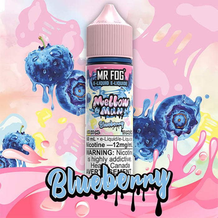 Mr Fog E-liquid Mellow Man Blueberry