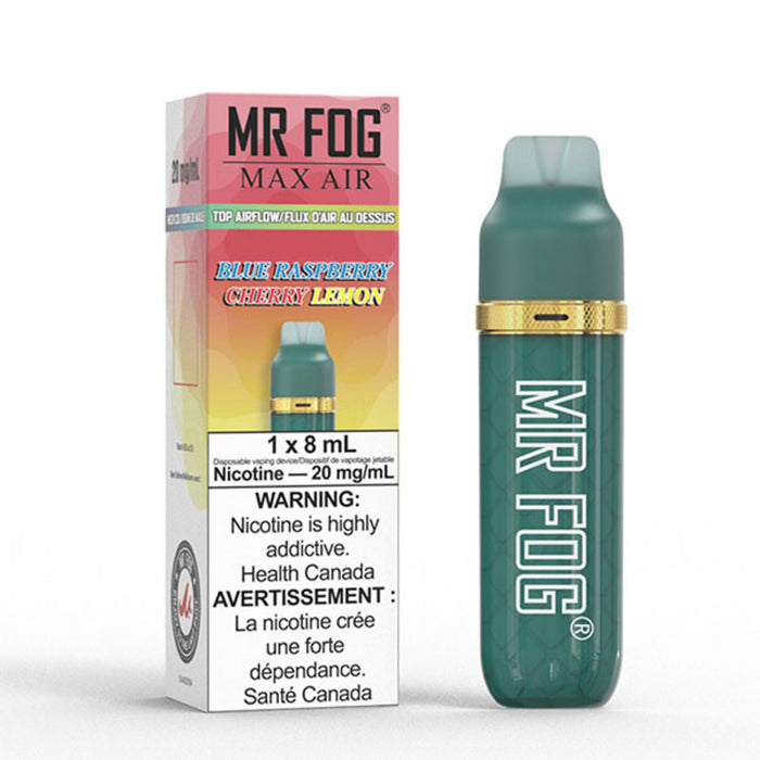 Mr Fog Max Air 2500 (Excised) Blue Raspberry Cherry Lemon