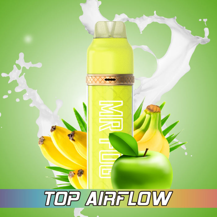 Mr Fog Max Air 2500 (Excised) Banana Green Apple