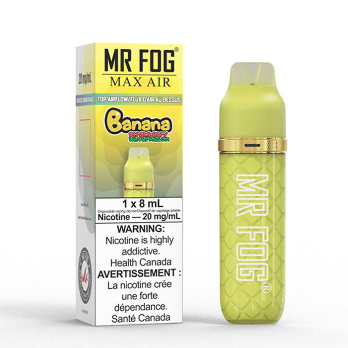 Mr Fog Max Air 2500 (Excised) Banana Strawberry Kiwi