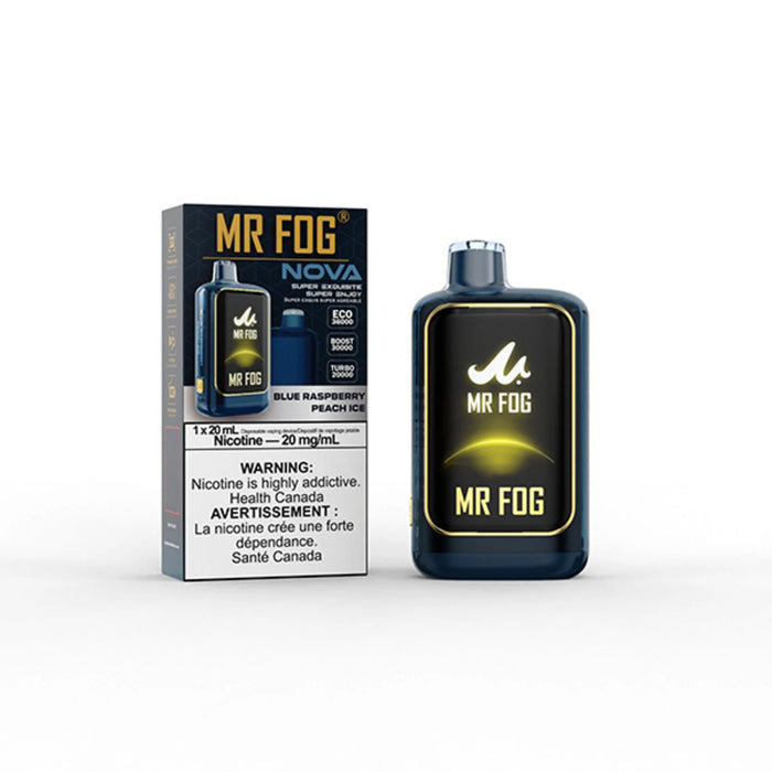 Mr Fog Nova Blue Razz Steezy Peach Ice