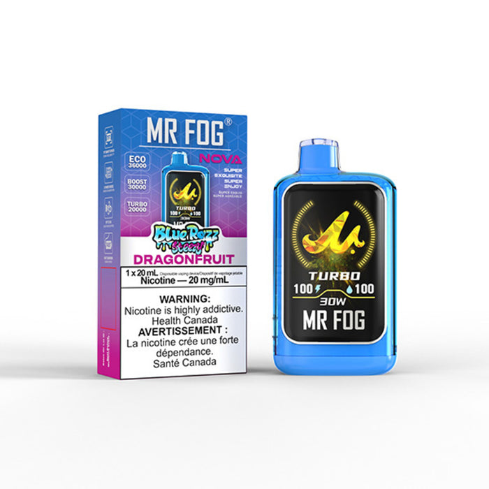 Mr Fog Nova Blue Razz DragonFruit Steezy