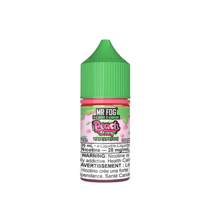 Mr Fog E liquid Salt 30ML Peach Steezy Watermelon