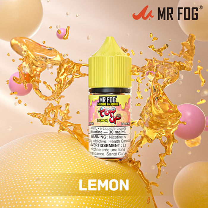 Mr Fog E liquid Salt 30ML Pop Up Lemon