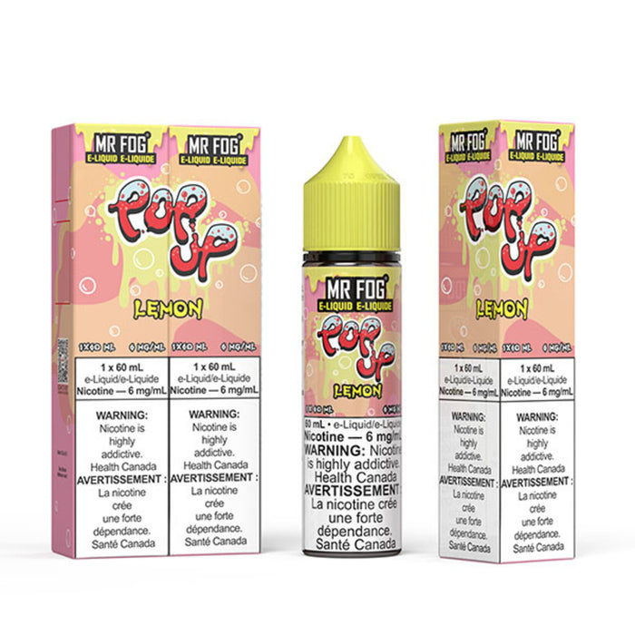 Mr Fog E-liquid Pop Up Lemon