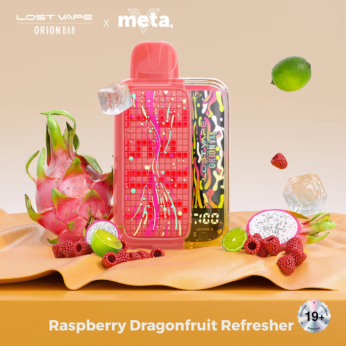 Lost Vape Orion Bar 10K Raspberry Dragonfruit Refreshers
