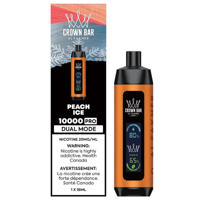 Crown Bar Al Fakher Pro Peach Ice