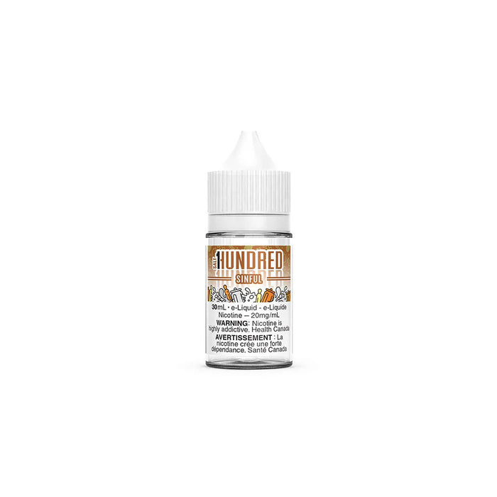 1Hundred 30ML salt Sinful