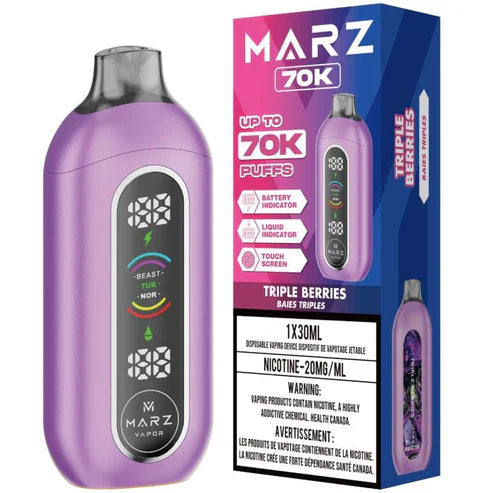 Marz 70K Triple Berries Ice