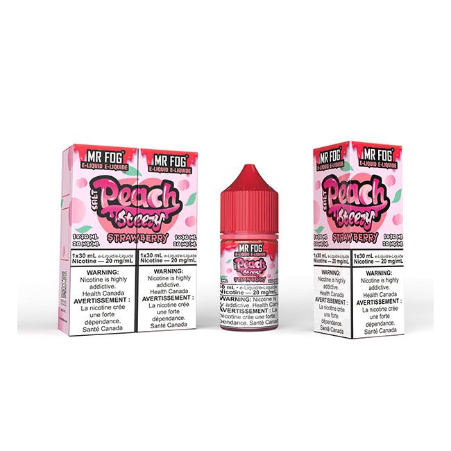 Mr Fog Peach Steezy - Strawberry