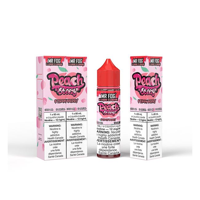 Mr Fog Peach Steezy - Strawberry