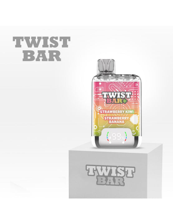 Twist Bar Strawberry Kiwi + Strawberry Banana
