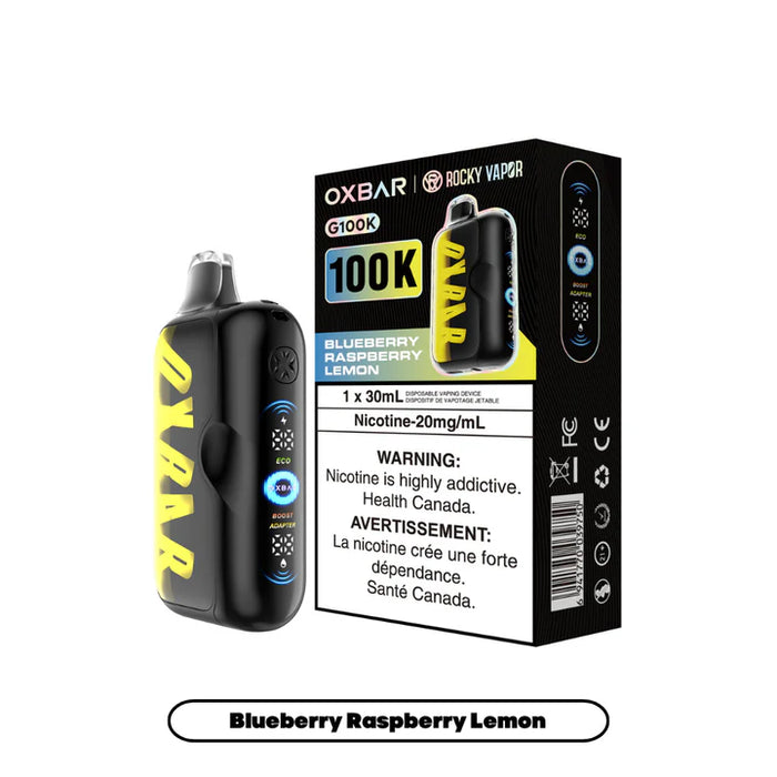Oxbar 100k - Blueberry Raspberry Lemon