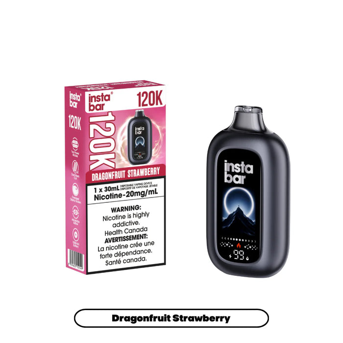 Instabar 120k - Dragonfruit Strawberry