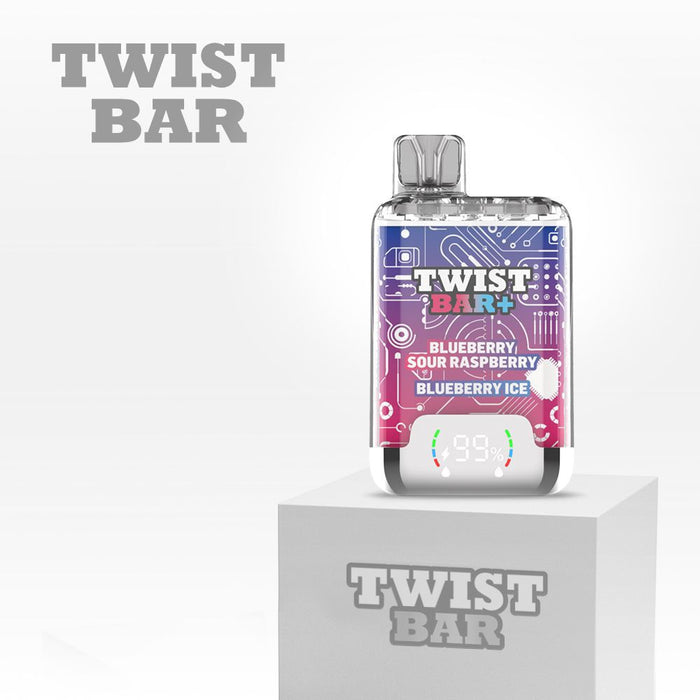 Twist Bar Blueberry Sour Raspberry + Blueberry Ice