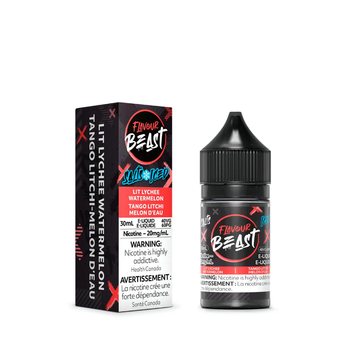 Flavour Beast E-Liquid - Lit Lychee Watermelon Iced