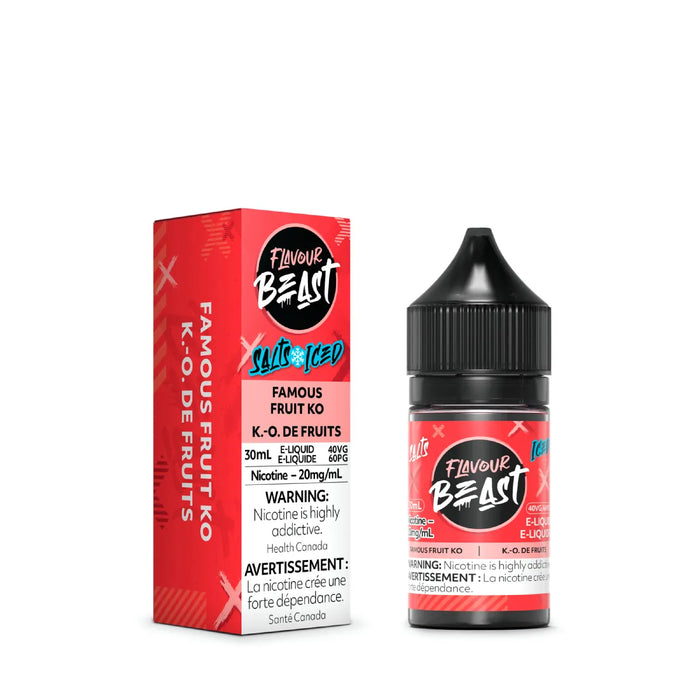 Flavour Beast E-Liquid - Famous Fruit KO Iced