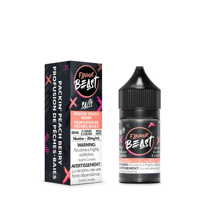 Flavour Beast E-Liquid - Packin' Peach Berry