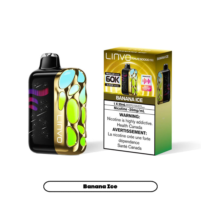 Linvo Rave 60K Banana Ice