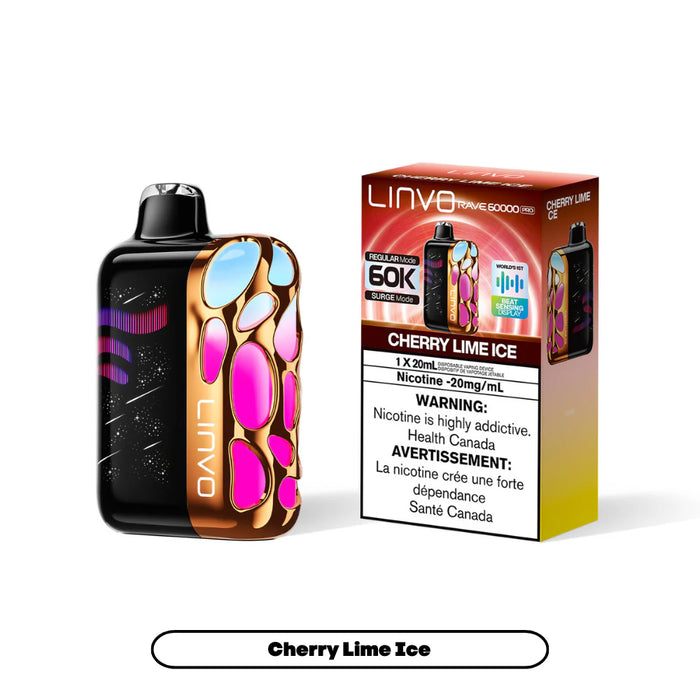 Linvo Rave 60K Cherry Lime Ice
