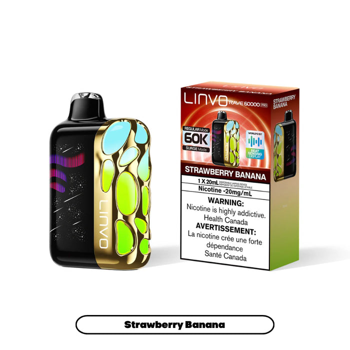 Linvo Rave 60K Strawberry Banana