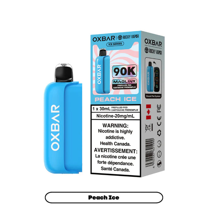 Oxbar 90k Maglink Pod - Peach Ice