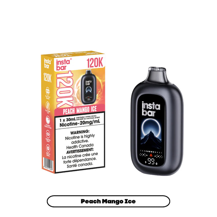 Instabar 120k - Peach Mango Ice