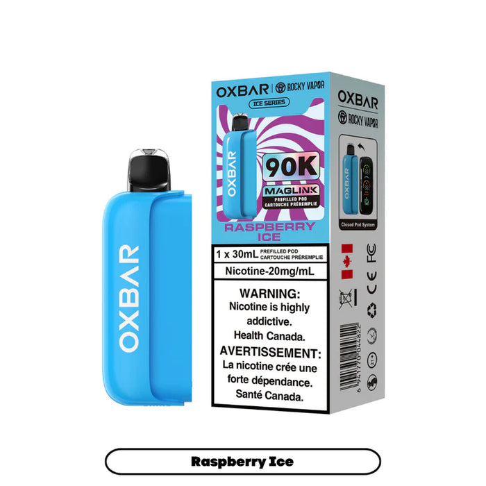 Oxbar 90k Maglink Pod - Raspberry Ice