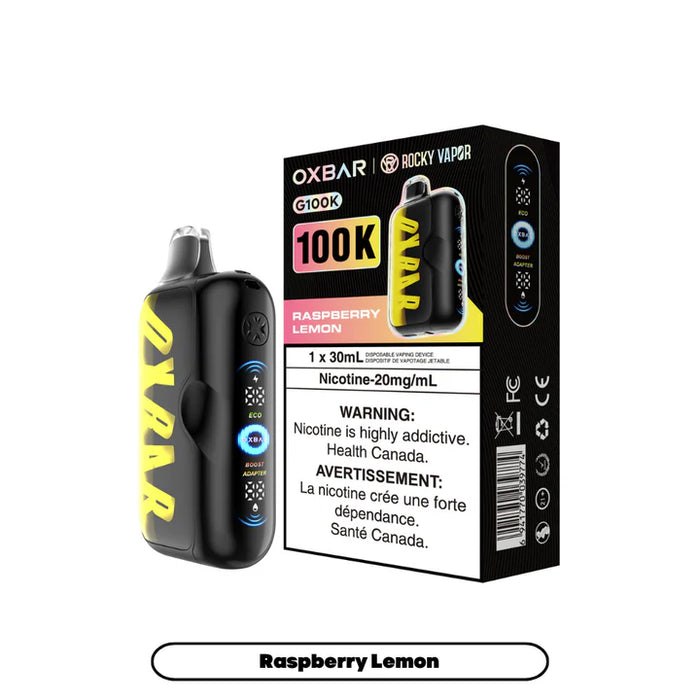 Oxbar 100k - Raspberry Lemon