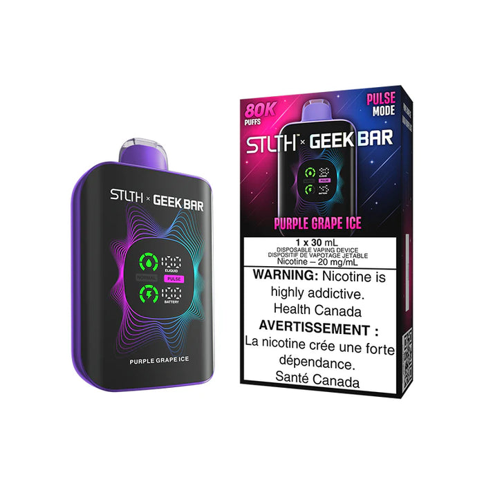 STLTH x Geek Bar Purple Grape Ice