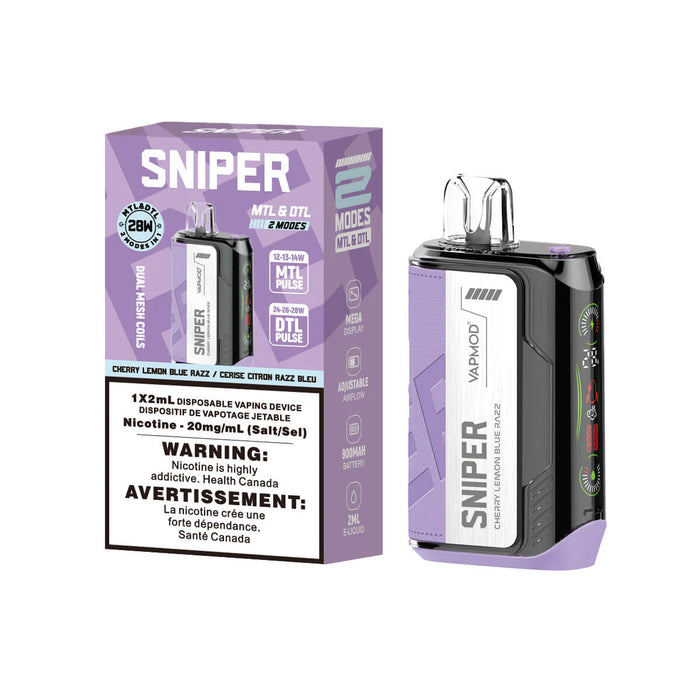 Sniper Cherry Lemon Blue Razz
