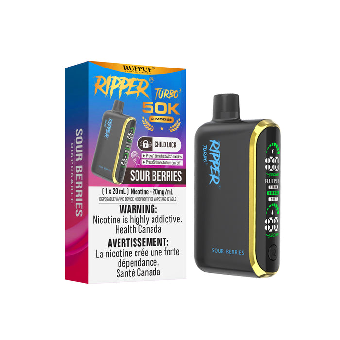 Ripper Turbo 50K Sour Berries