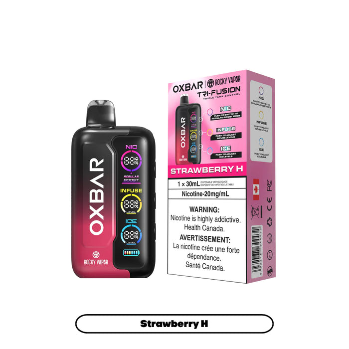Oxbar Tri Fusion Strawberry H