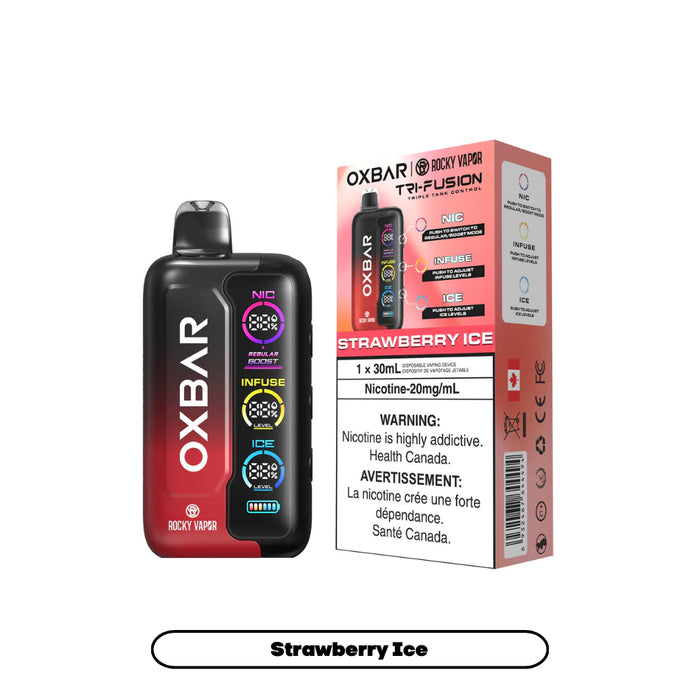 Oxbar Tri Fusion Strawberry Ice