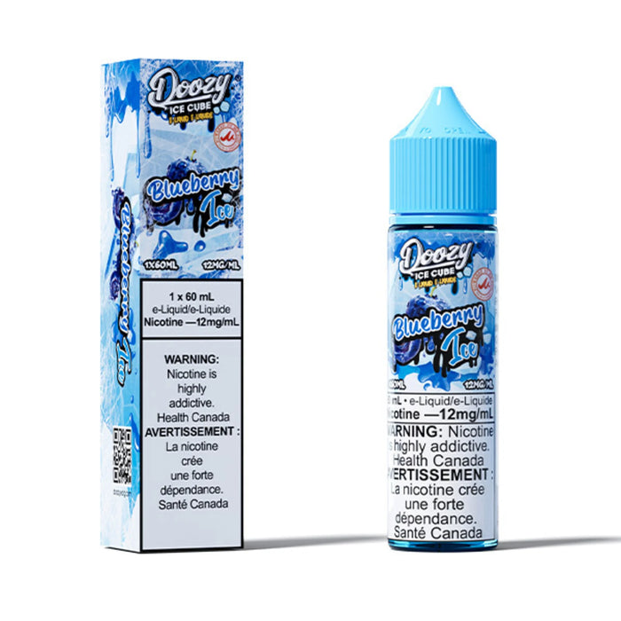 Doozy Ice Cube Free Base 60ML Blueberry Ice