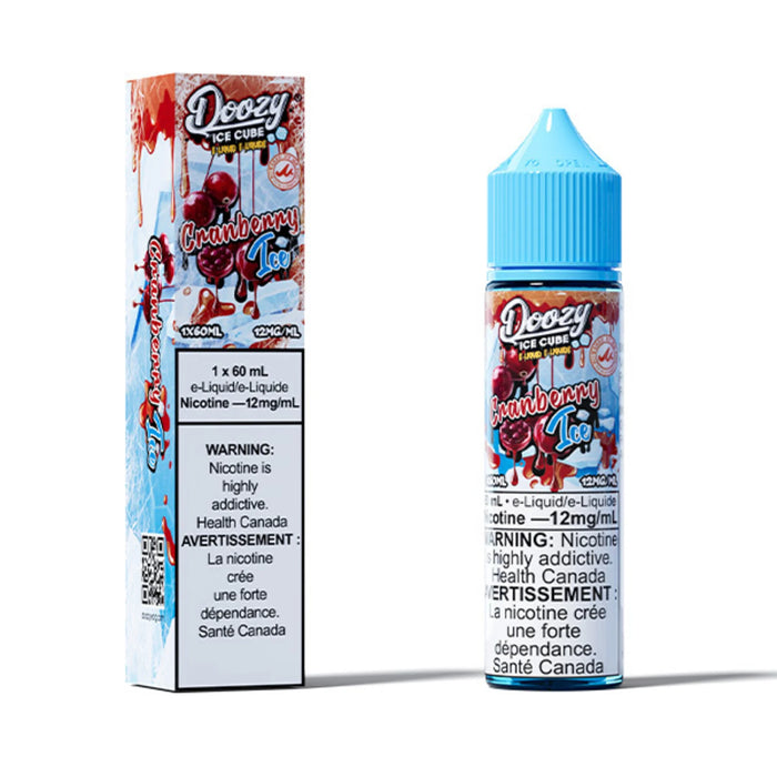 Doozy Ice Cube Free Base 60ML Cranberry Ice