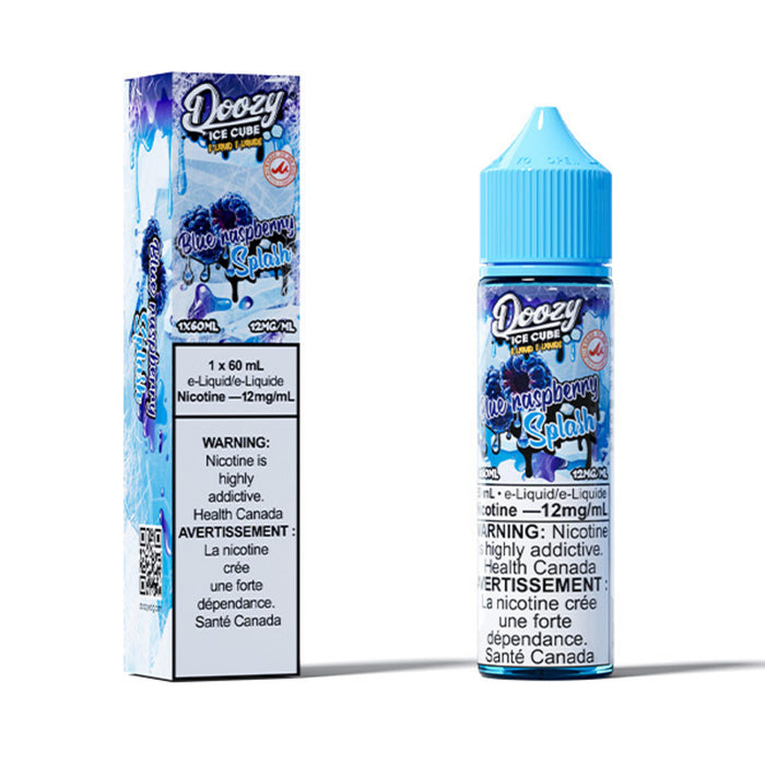 Doozy Ice Cube Free Base 60ML Blue Raspberry Splash