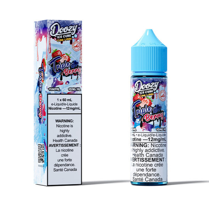 Doozy Ice Cube Free Base 60ML Triple Berry