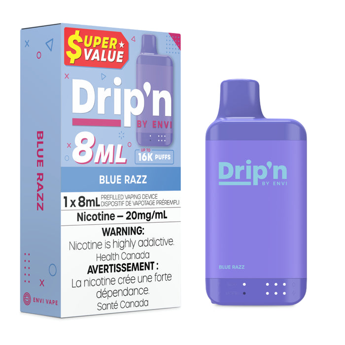 Drip’n 16K Blue Razz