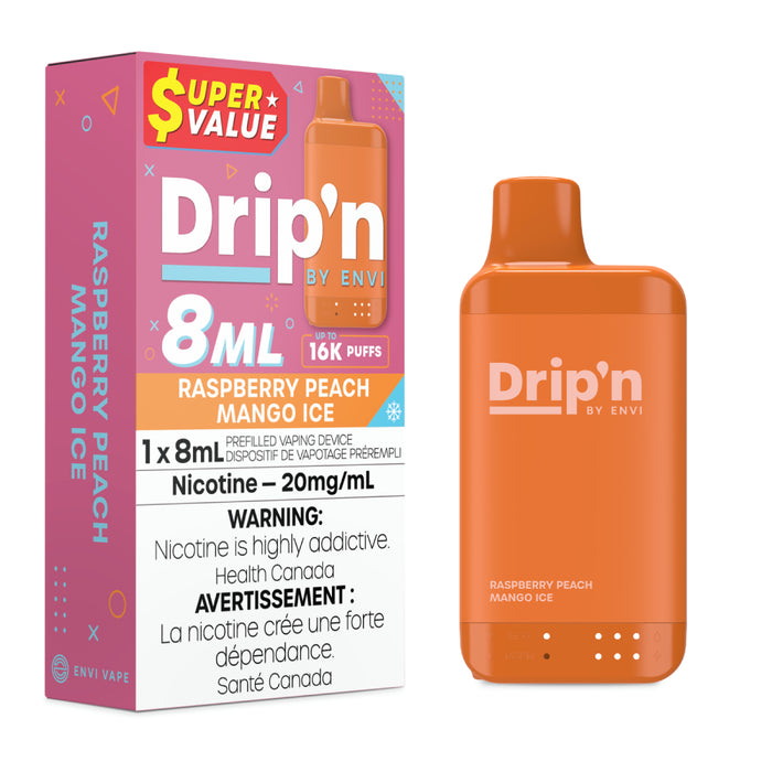 Drip’n 16K Raspberry Peach Mango Ice