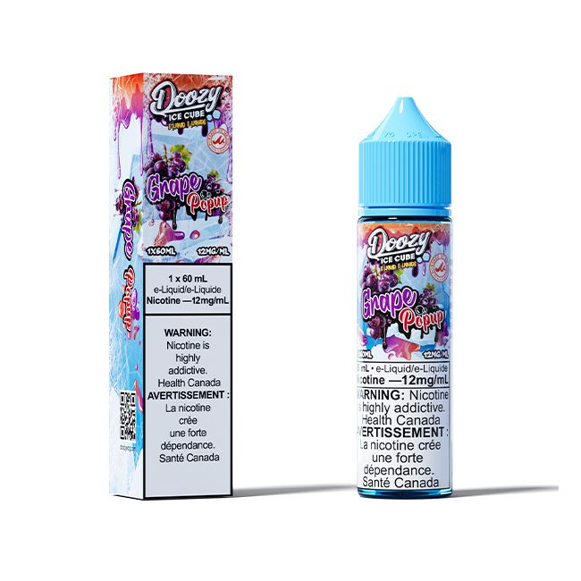 Doozy Ice Cube Free Base 60ML Grape Popup