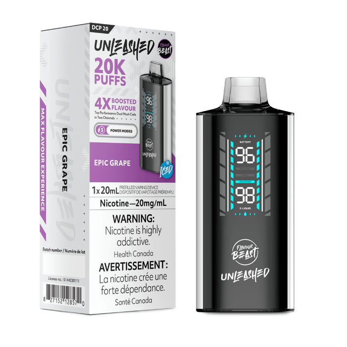 Flavour Beast 20K Unleashed Epic Grape