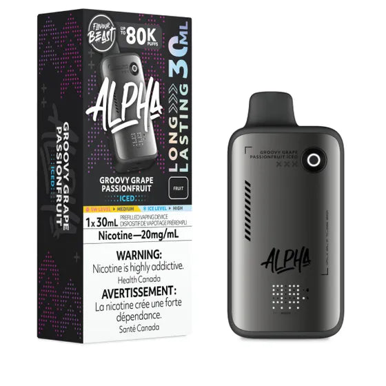 Flavour Beast 80k Alpha - Groovy Grape Passionfruit