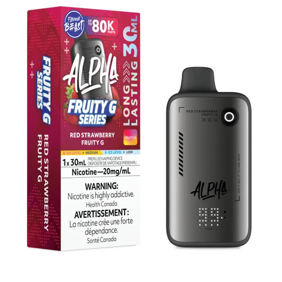 Flavour Beast 80k Alpha - Red Strawberry Fruity G