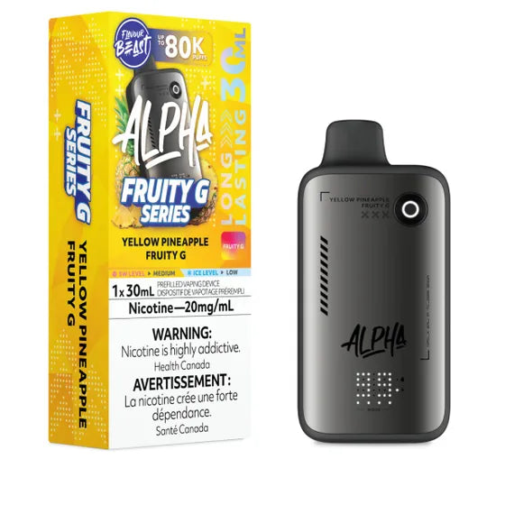Flavour Beast 80k Alpha - Yellow Pineapple Fruity G