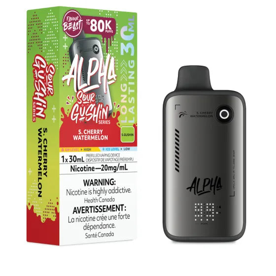 Flavour Beast 80k Alpha - Sour Gushin S. Cherry Watermelon