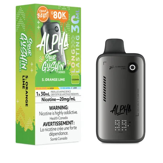 Flavour Beast 80k Alpha - Sour Gushin S. Orange Lime